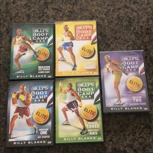 Billy’s Boot Camp 5 Lot DVD Collection